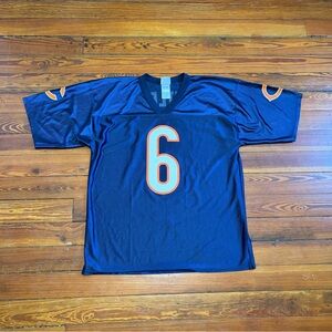 NFL Chicago Bears Cutler Navy Blue Jersey  Accents Sz L
